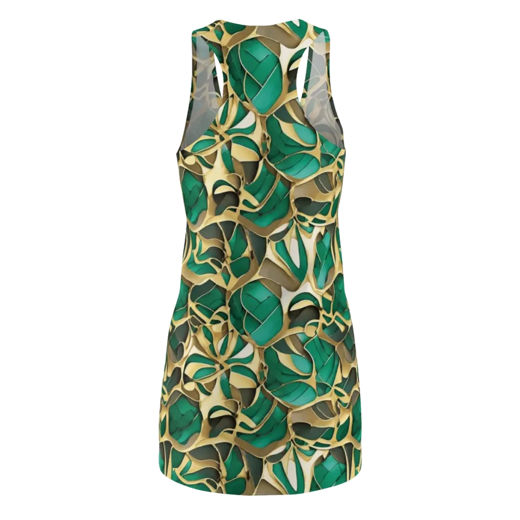 Jade Canopy on Racerback Dress — Back