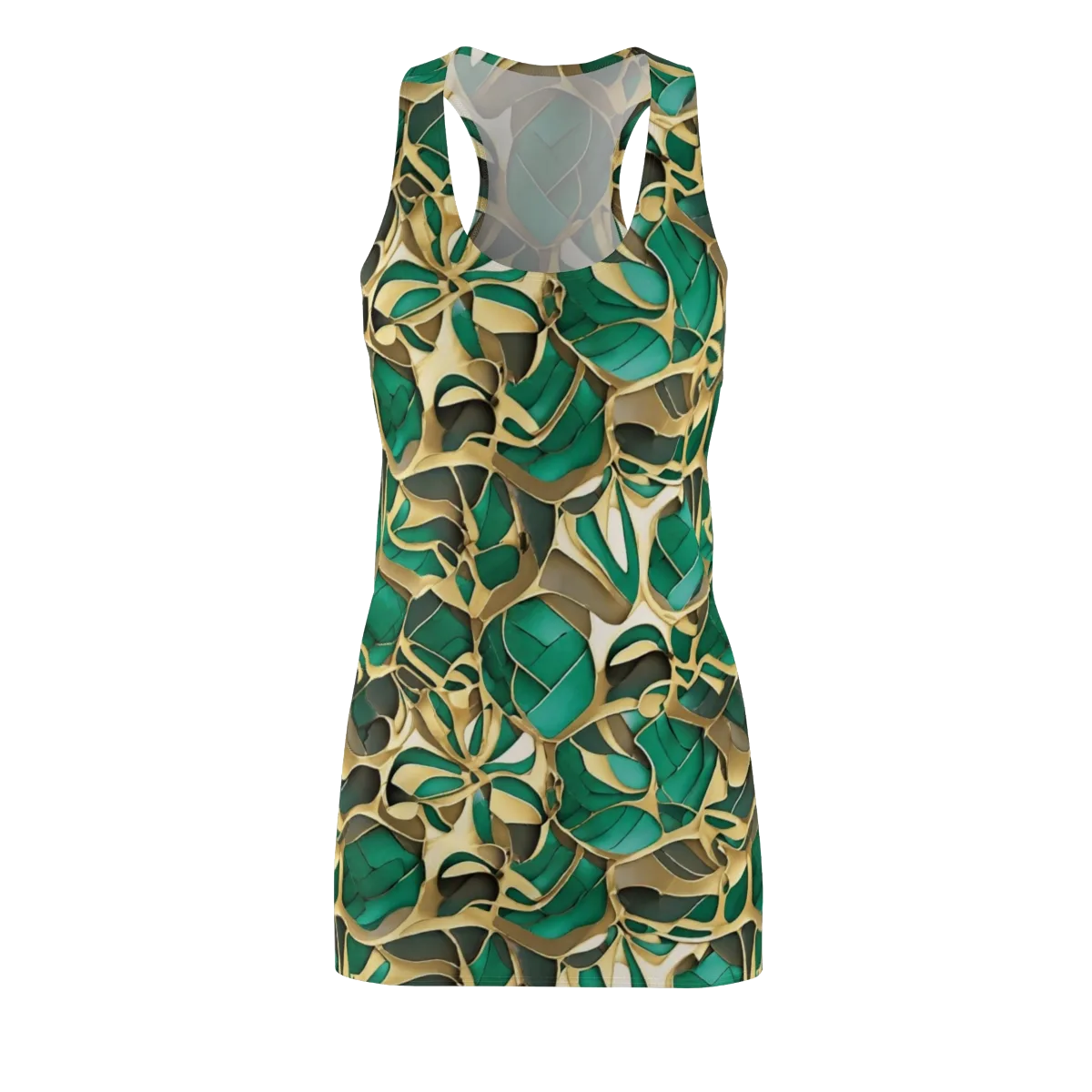 Jade Canopy on Racerback Dress — Front