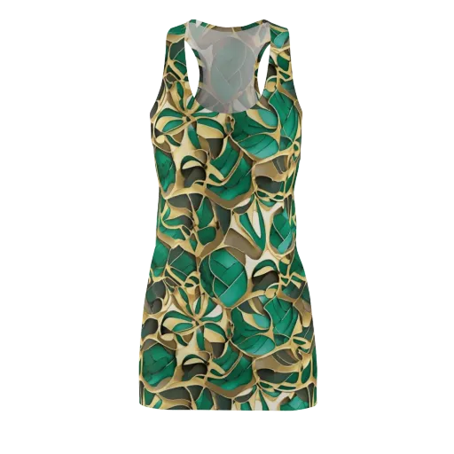 Jade Canopy on a Racerback Dress