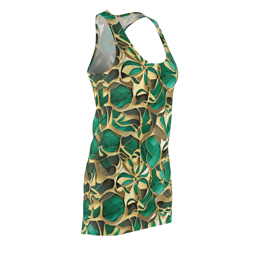 Jade Canopy on Racerback Dress — Front Side