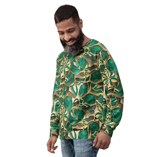 Jade Canopy on a Sweatshirt