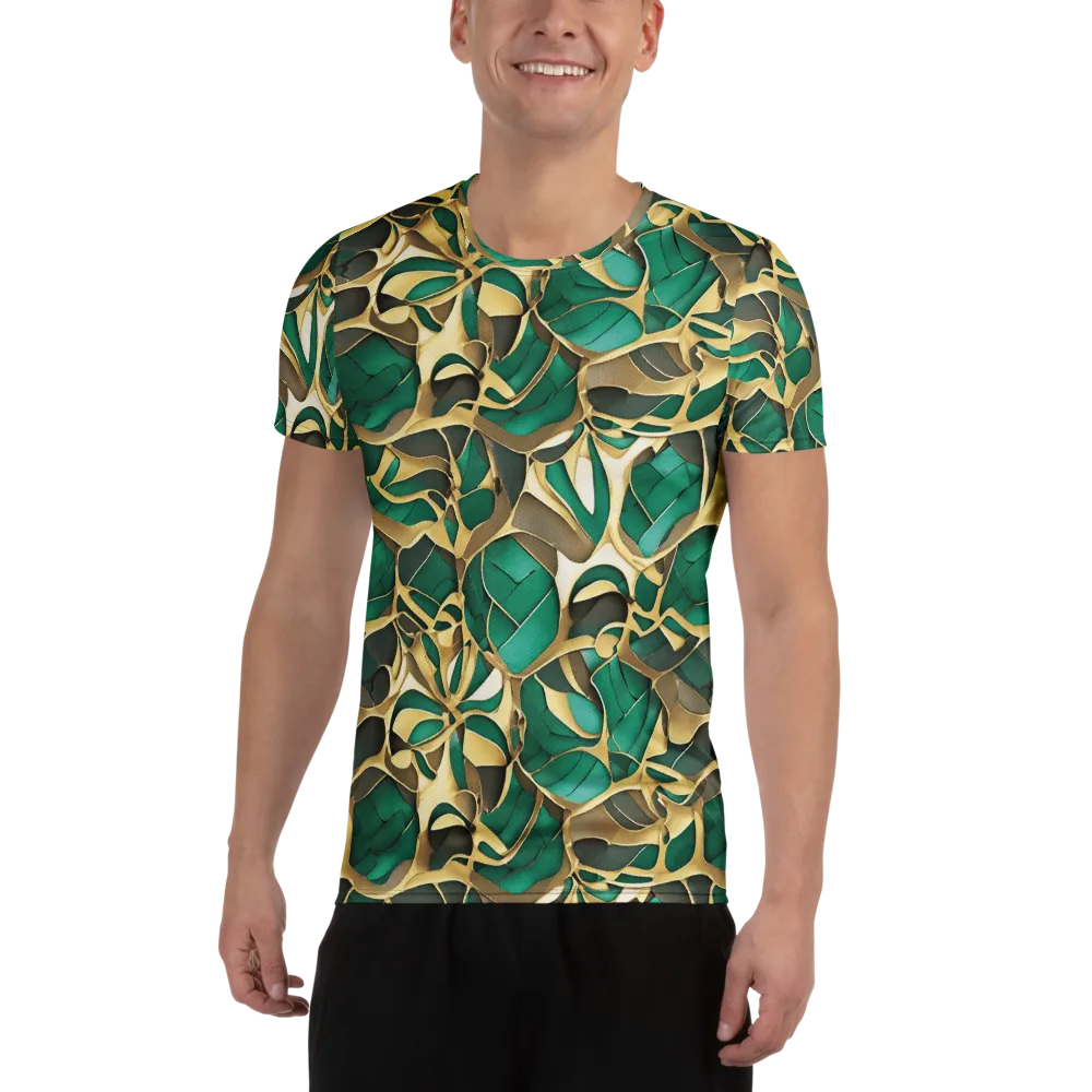 Jade Canopy on Men's Athletic T-Shirt — Front