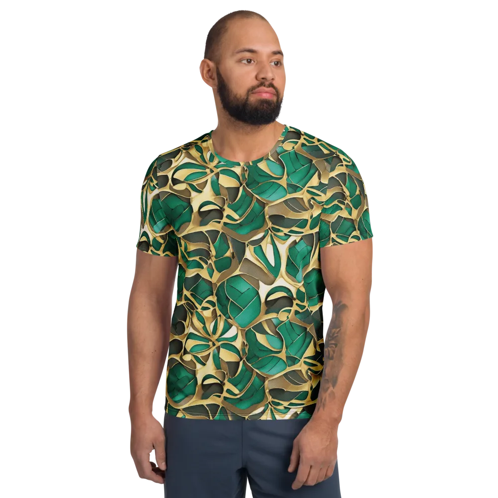 Jade Canopy on Men's Athletic T-Shirt — Front