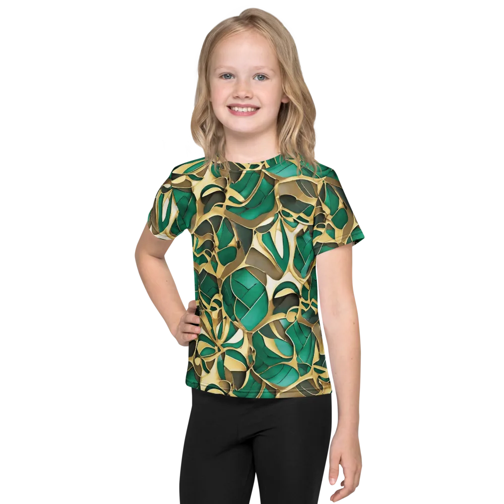 Jade Canopy on Kids Crew Neck T-Shirt — Front