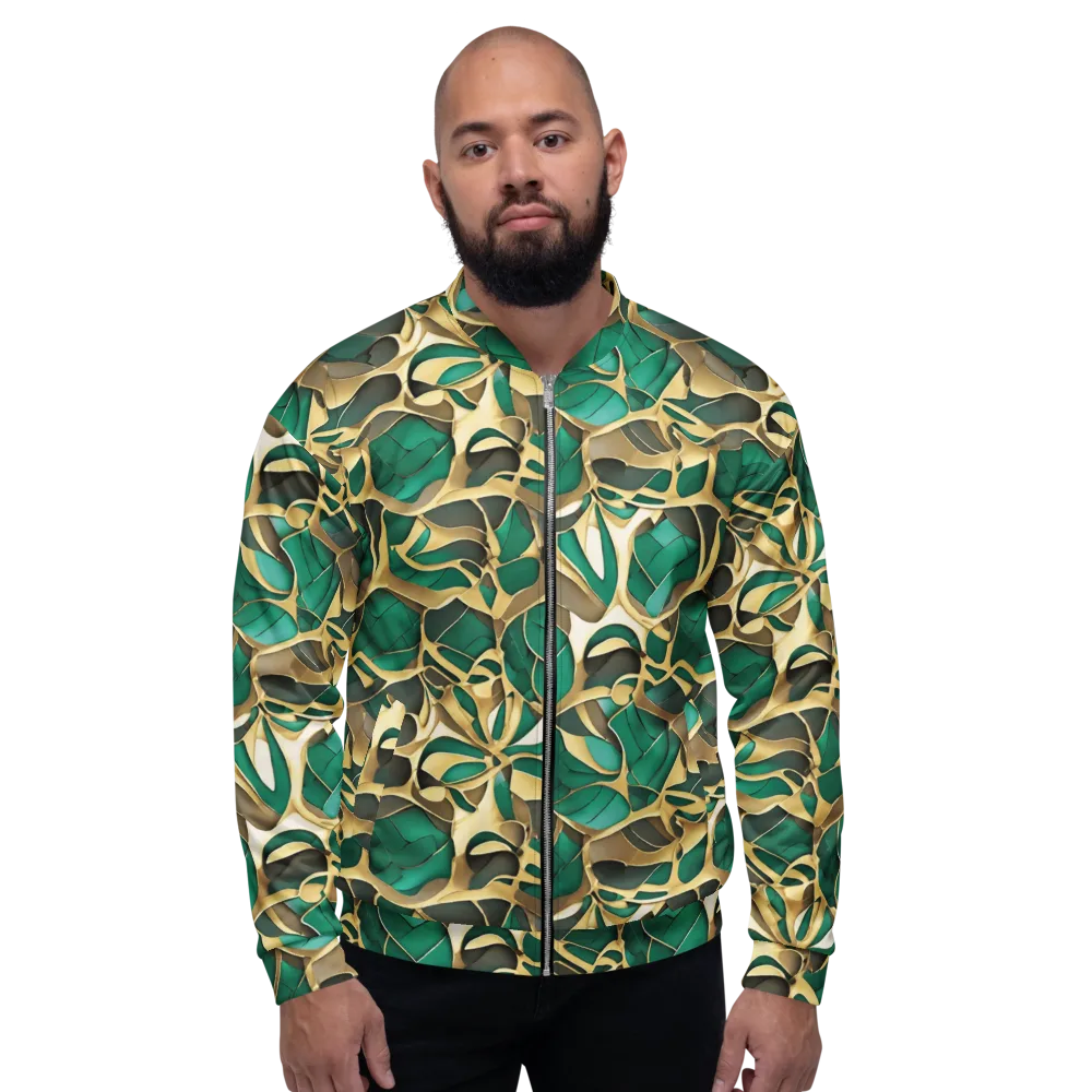 Jade Canopy on Bomber Jacket — Front