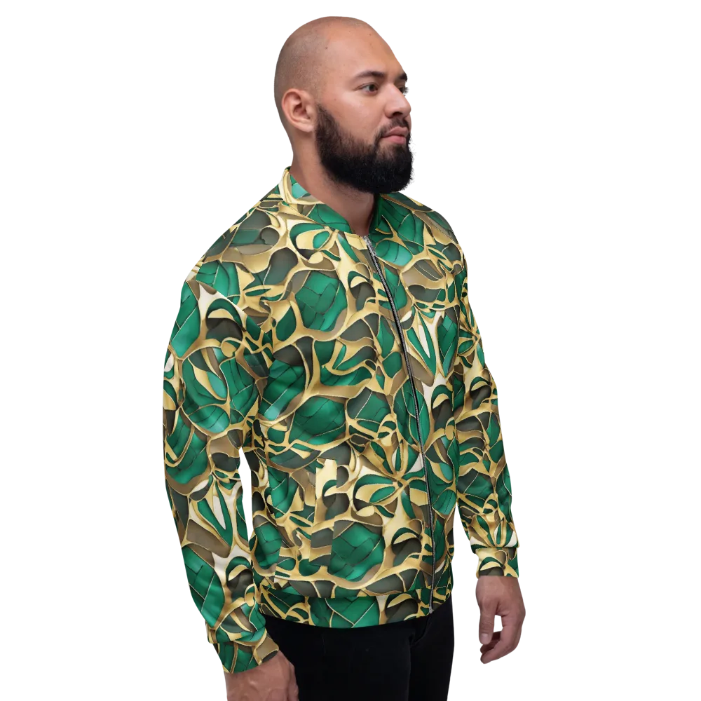 Jade Canopy on Bomber Jacket — Right