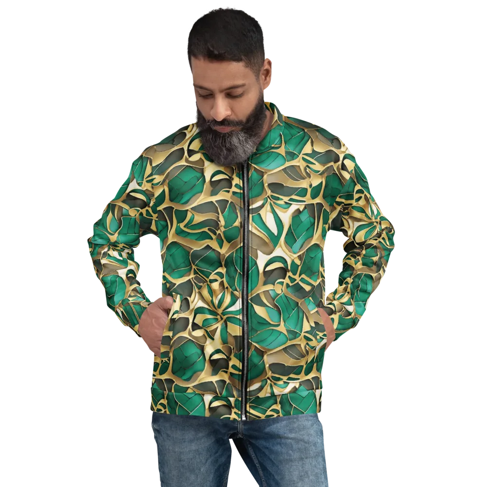 Jade Canopy on Bomber Jacket — Front