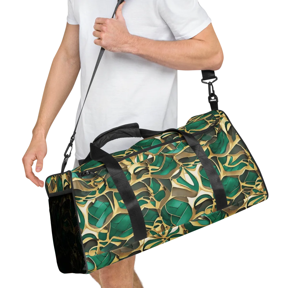 Jade Canopy on Duffle Bag — Right Front