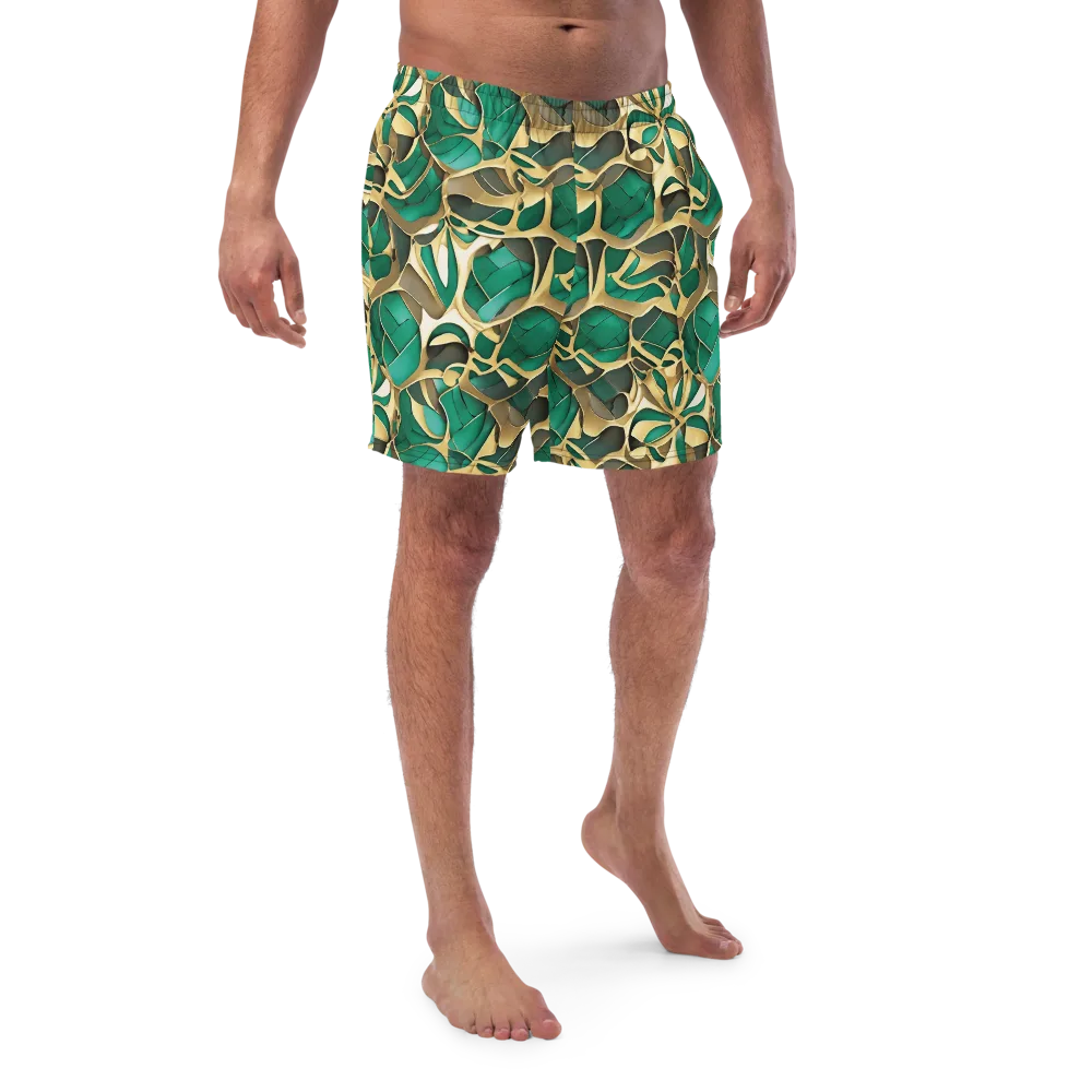 Jade Canopy on Swim Trunks — Front
