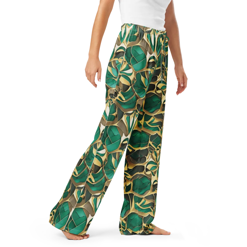 Jade Canopy on Women's Pajama Pants — Right Front