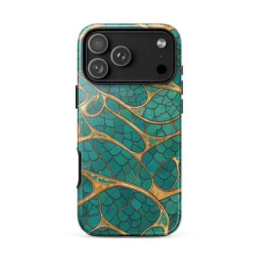 Mermaid Trellis on a Tough Case for iPhone®