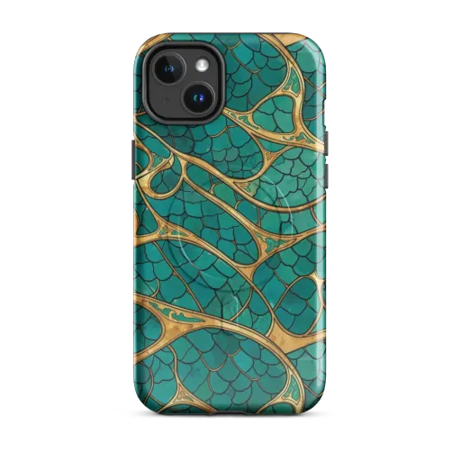 Mermaid Trellis on a MagSafe Tough Case for iPhone®