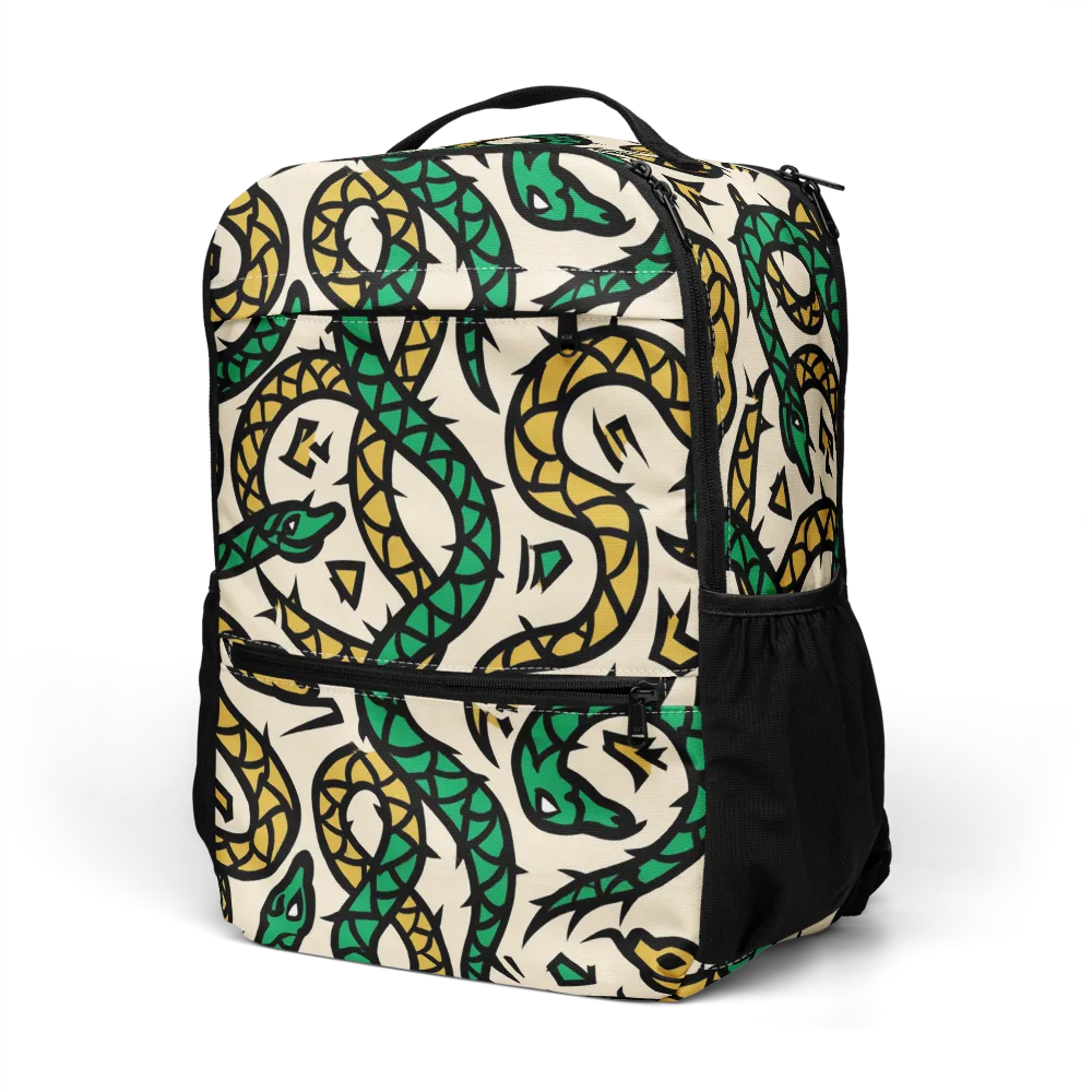 Emerald Coil on Utility Backpack — Left Front