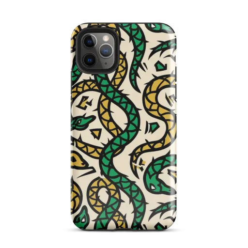 Emerald Coil on a Tough Case for iPhone®