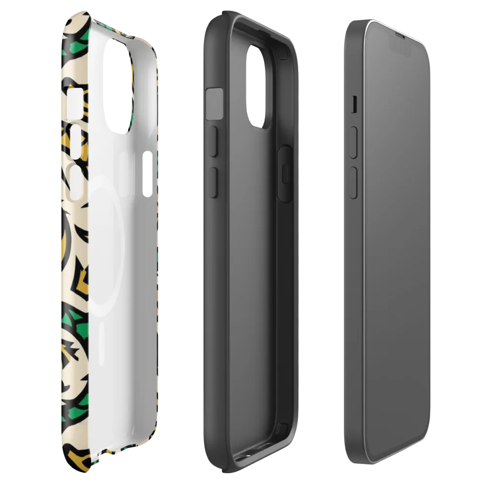 Emerald Coil on MagSafe Tough Case for iPhone® — Front