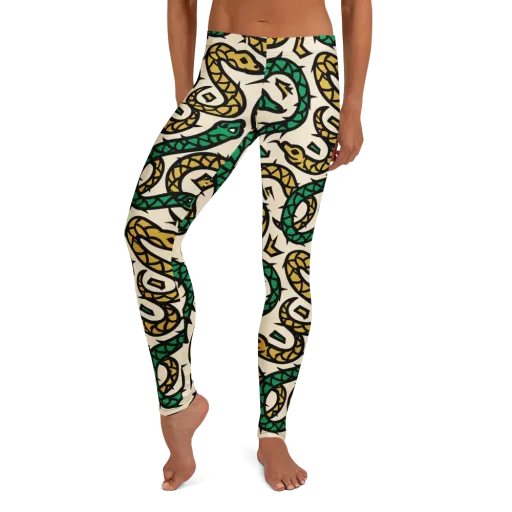 Emerald Coil on a Leggings