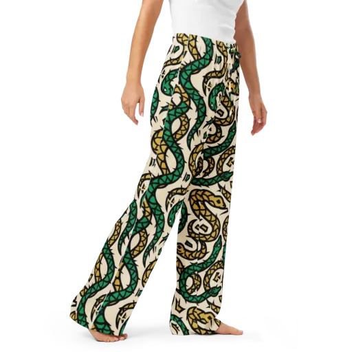 Emerald Coil on a Women's Pajama Pants