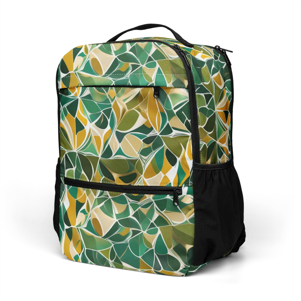 Olive Prism on Utility Backpack — Left Front