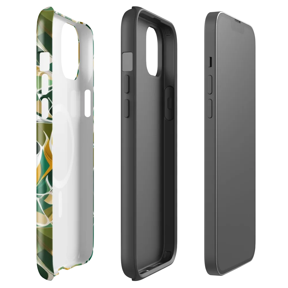 Olive Prism on MagSafe Tough Case for iPhone® — Front