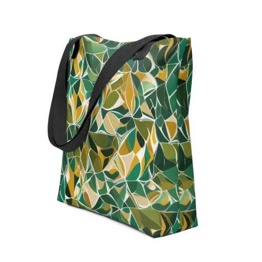 Olive Prism on a Tote Bag