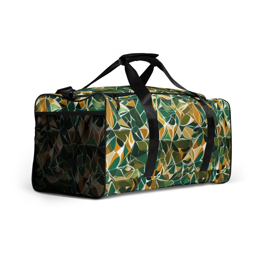 Olive Prism on Duffle Bag — Right Front