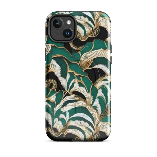 Emerald Serpent Garden on a MagSafe Tough Case for iPhone®