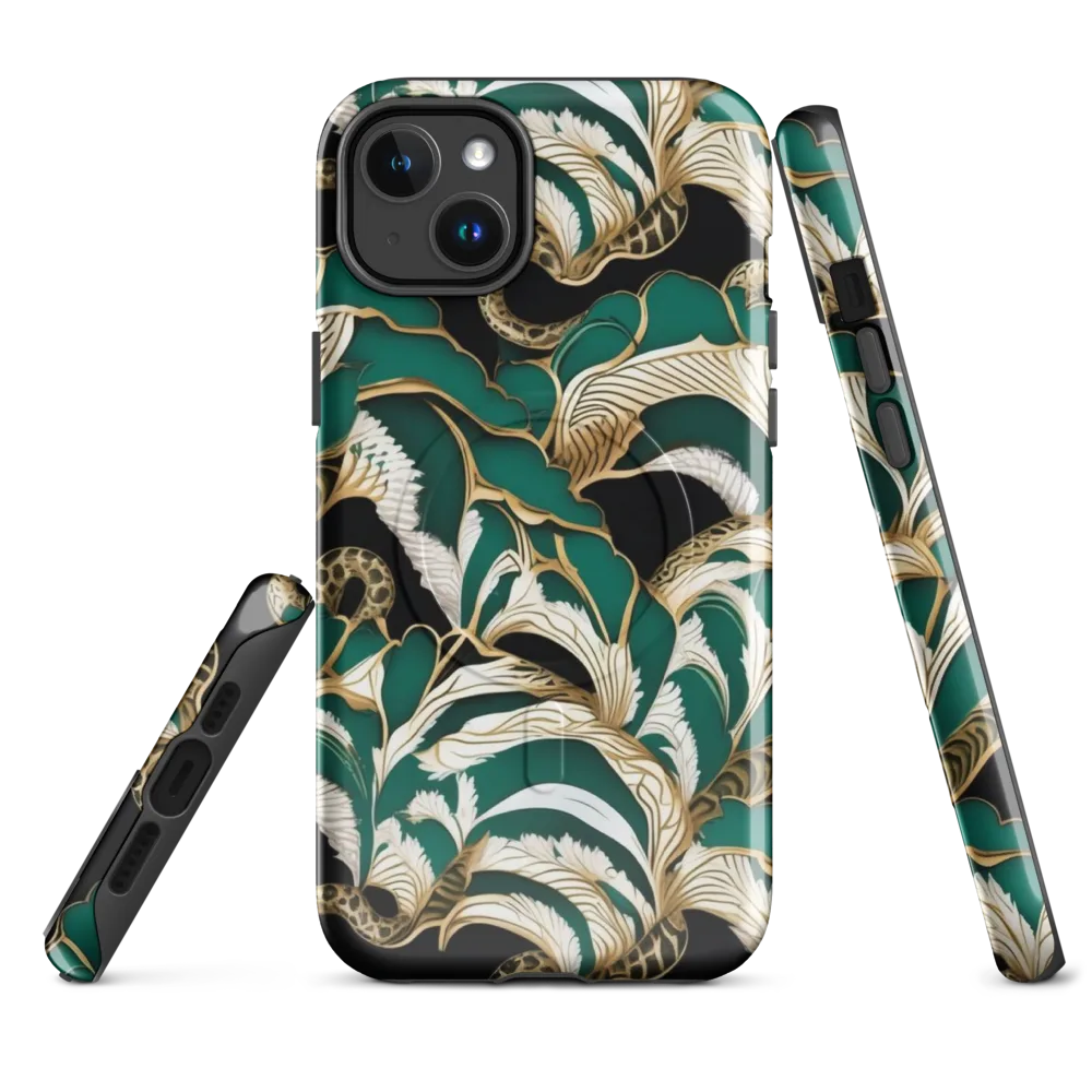 Emerald Serpent Garden on MagSafe Tough Case for iPhone® — Front