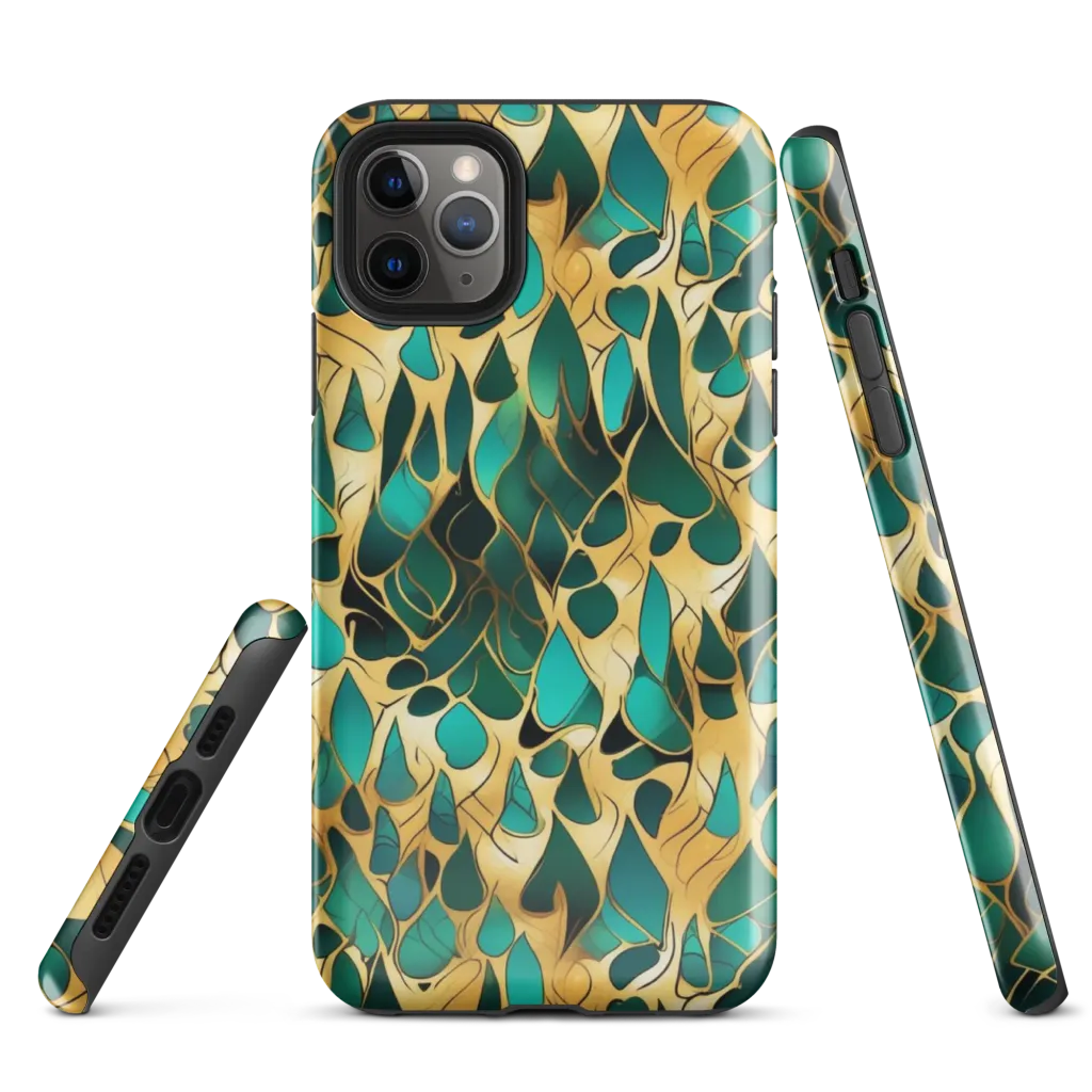 Gilded Coral on Tough Case for iPhone® — Front