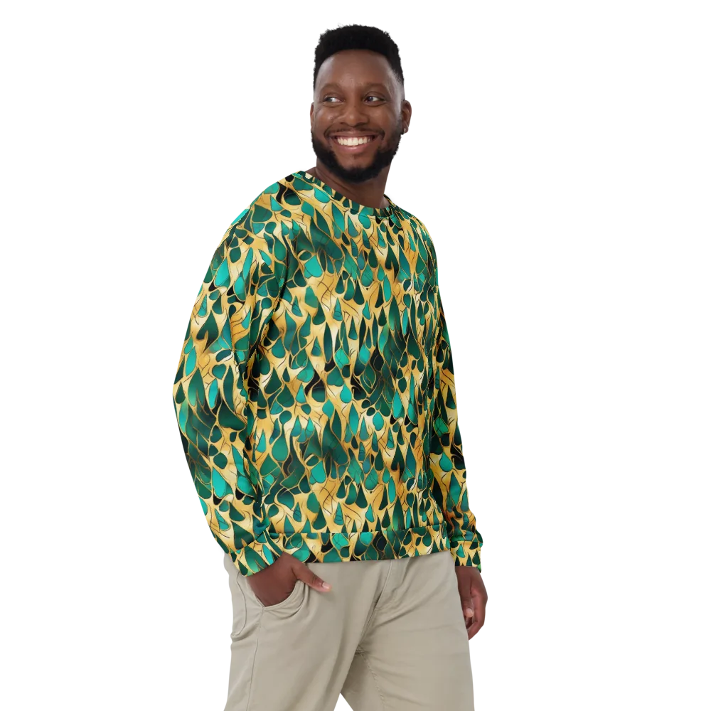 Gilded Coral on Sweatshirt — Front
