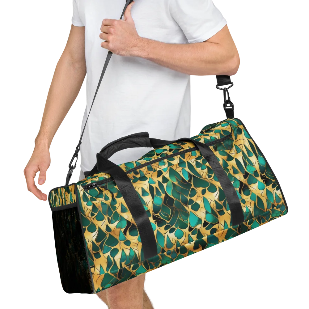 Gilded Coral on Duffle Bag — Right Front