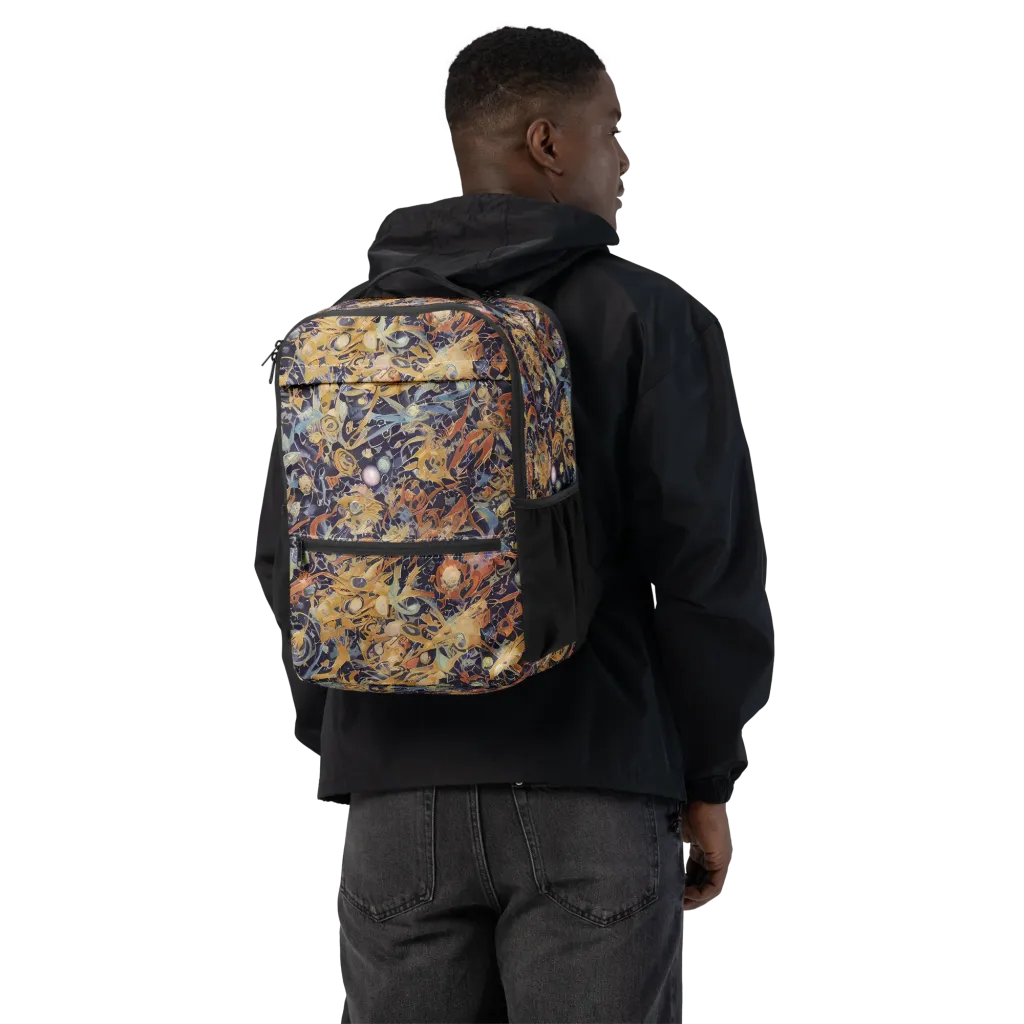 Quantum Symmetry on Utility Backpack — Back