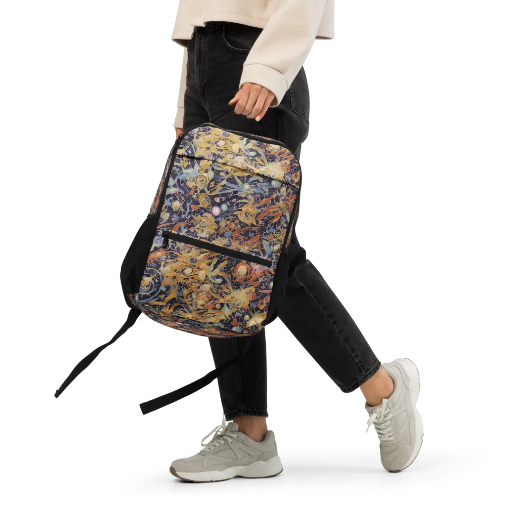 Quantum Symmetry on Utility Backpack — Front
