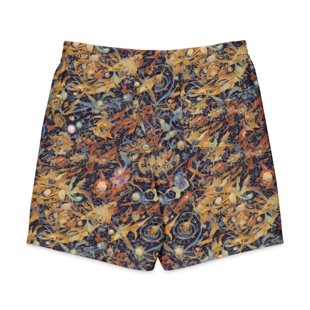 Quantum Symmetry on Men's Board Shorts — Back