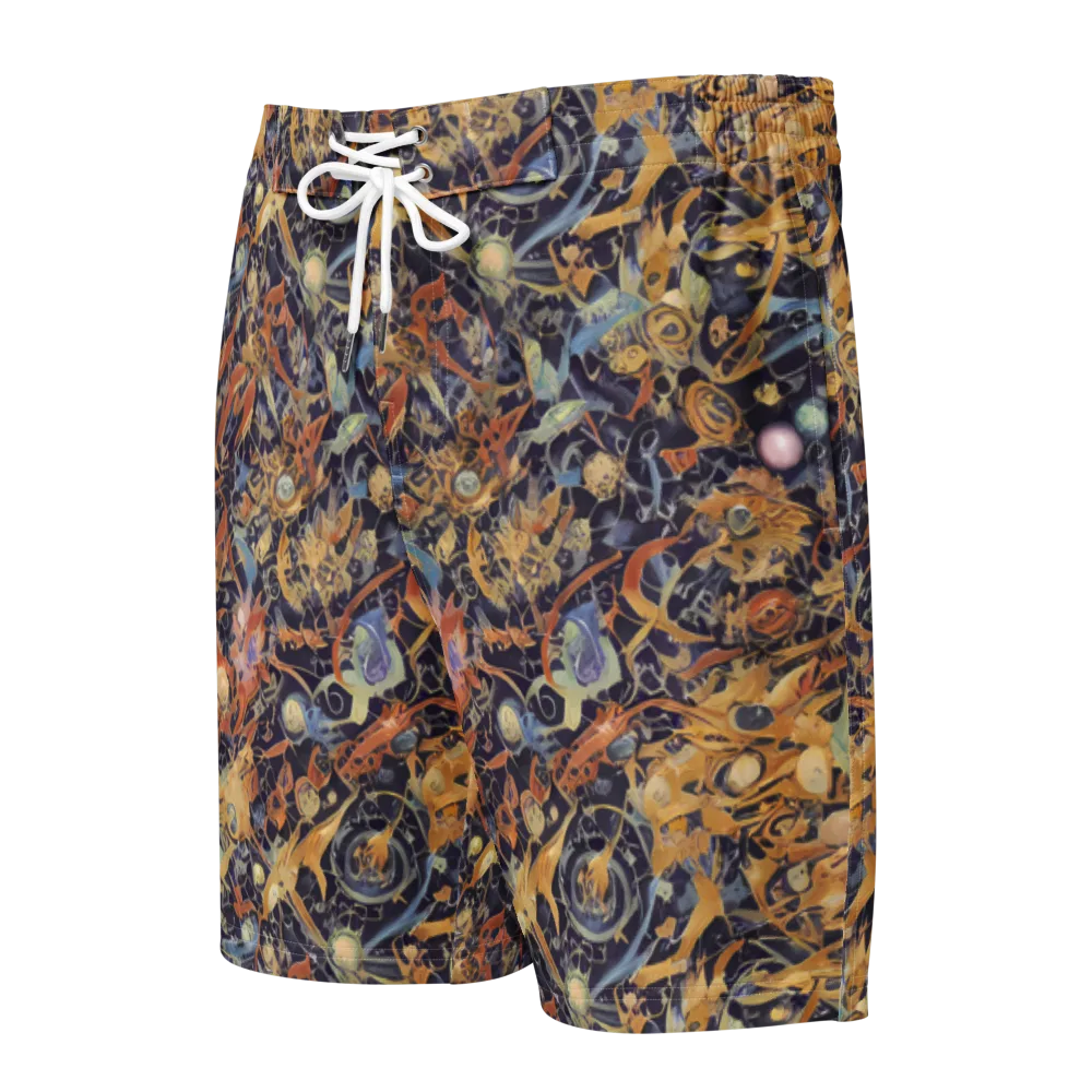 Quantum Symmetry on Men's Board Shorts — Front
