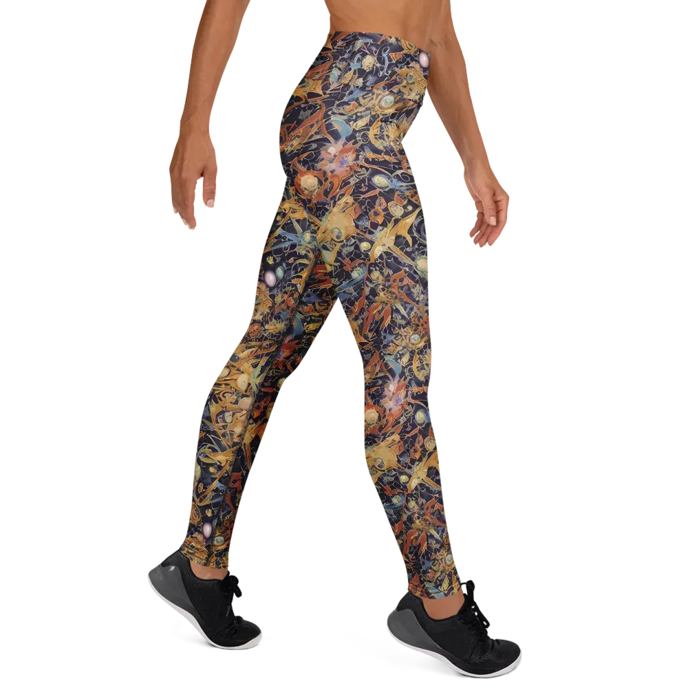 Quantum Symmetry on Yoga Leggings — Right