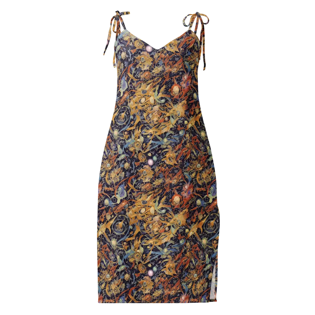 Quantum Symmetry on Slip Dress — Front