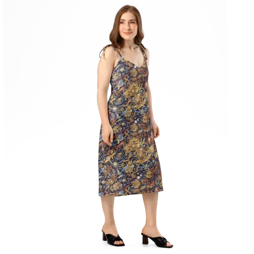 Quantum Symmetry on a Slip Dress