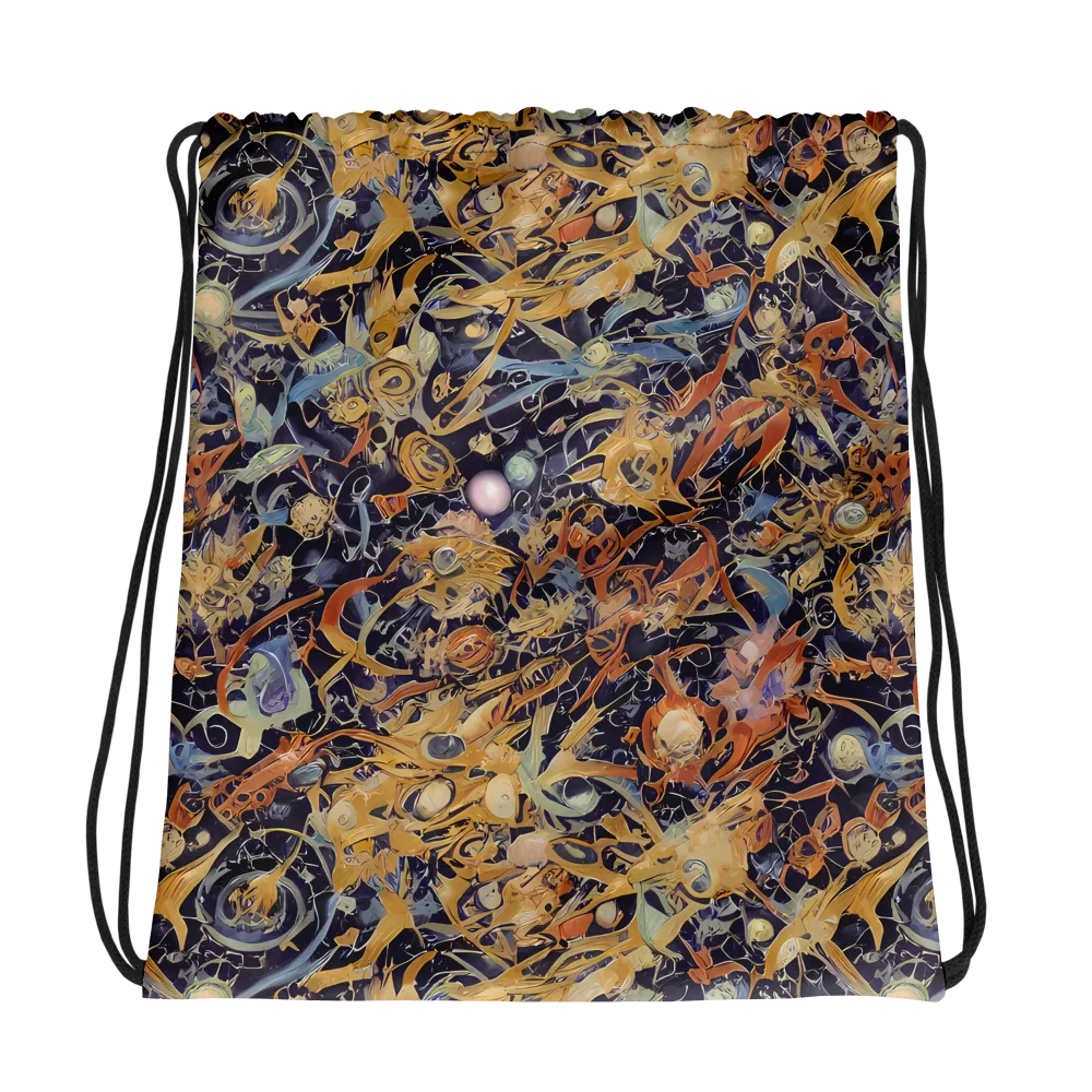 Quantum Symmetry on Drawstring Bag — Photo