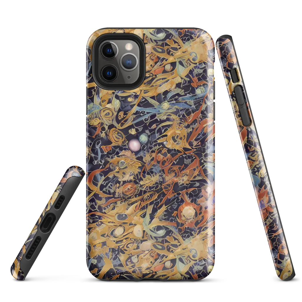 Quantum Symmetry on Tough Case for iPhone® — Front