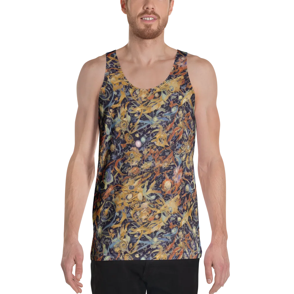 Quantum Symmetry on Men's Tank Top — Front