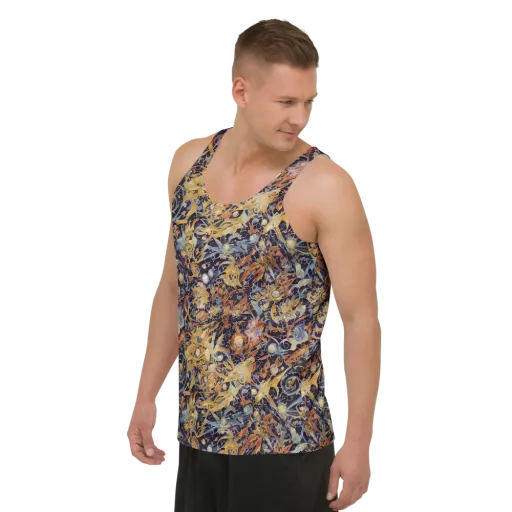 Quantum Symmetry on a Men's Tank Top