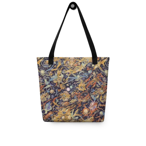 Quantum Symmetry on a Tote Bag