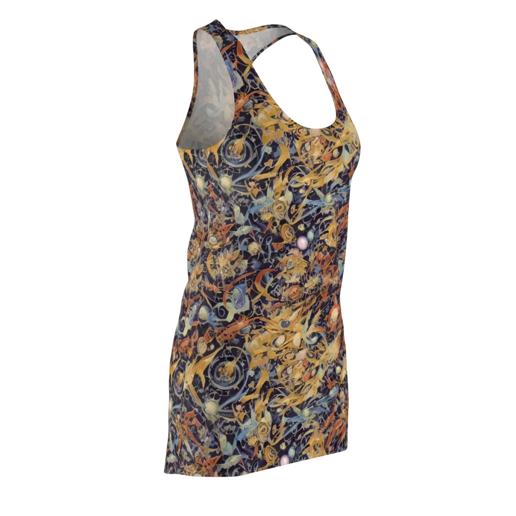 Quantum Symmetry on Racerback Dress — Front Side
