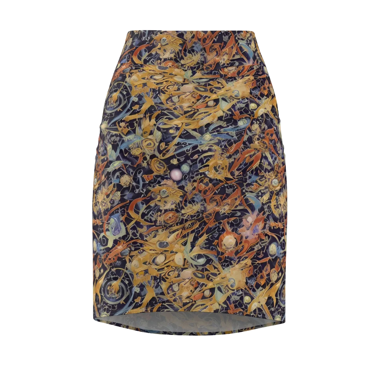 Quantum Symmetry on Pencil Skirt — Front