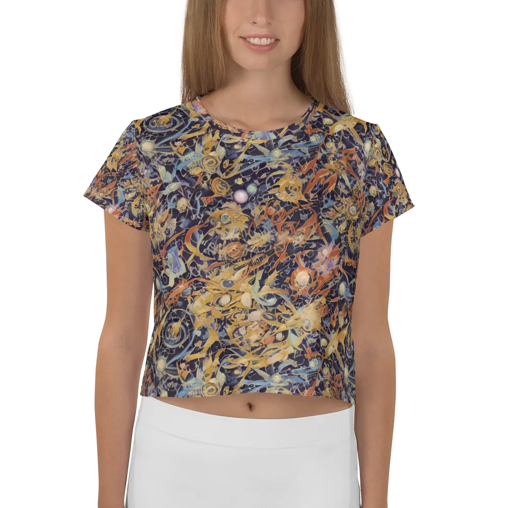 Quantum Symmetry on Crop Tee — Front