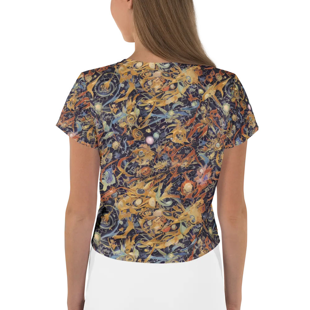 Quantum Symmetry on Crop Tee — Back