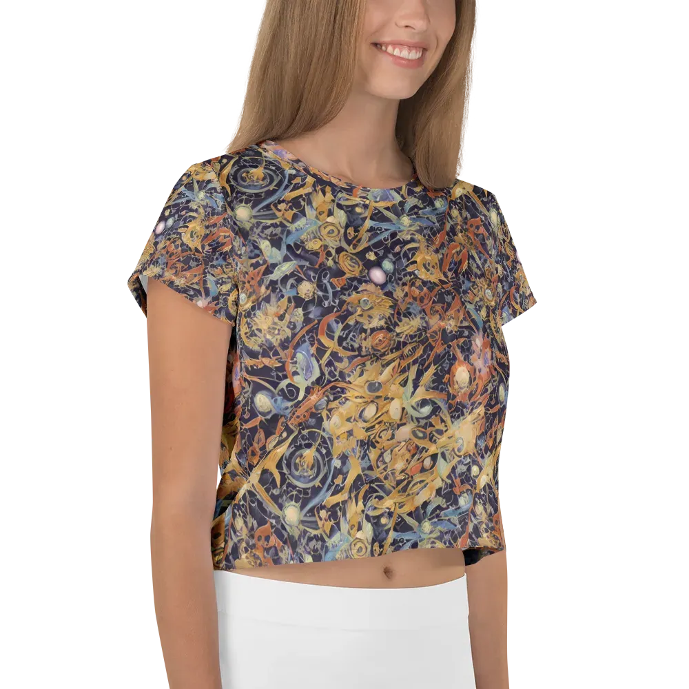 Quantum Symmetry on Crop Tee — Right