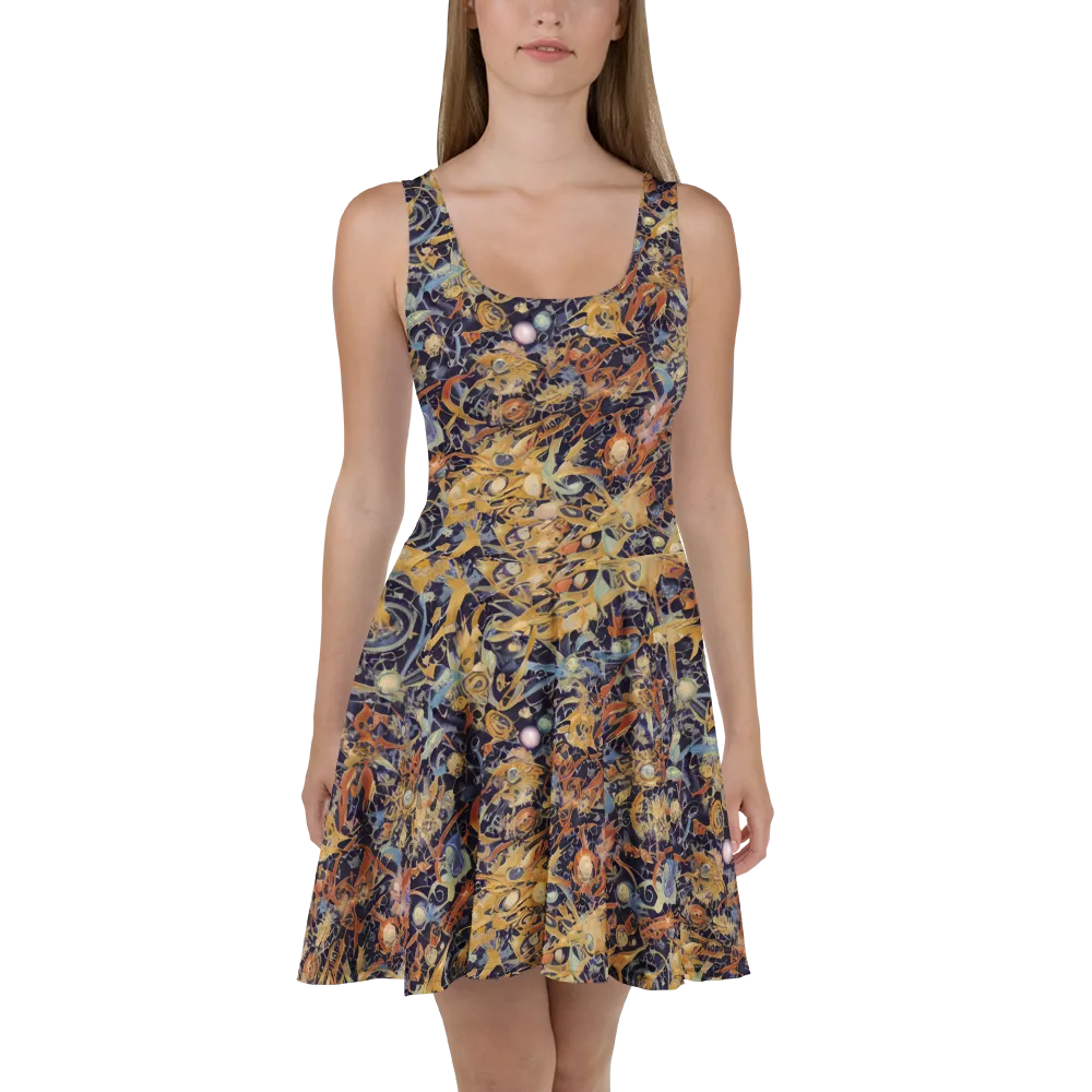 Quantum Symmetry on Skater Dress — Front