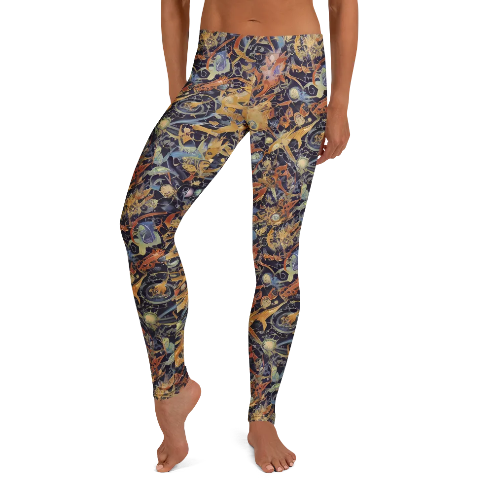Quantum Symmetry on Leggings — Front