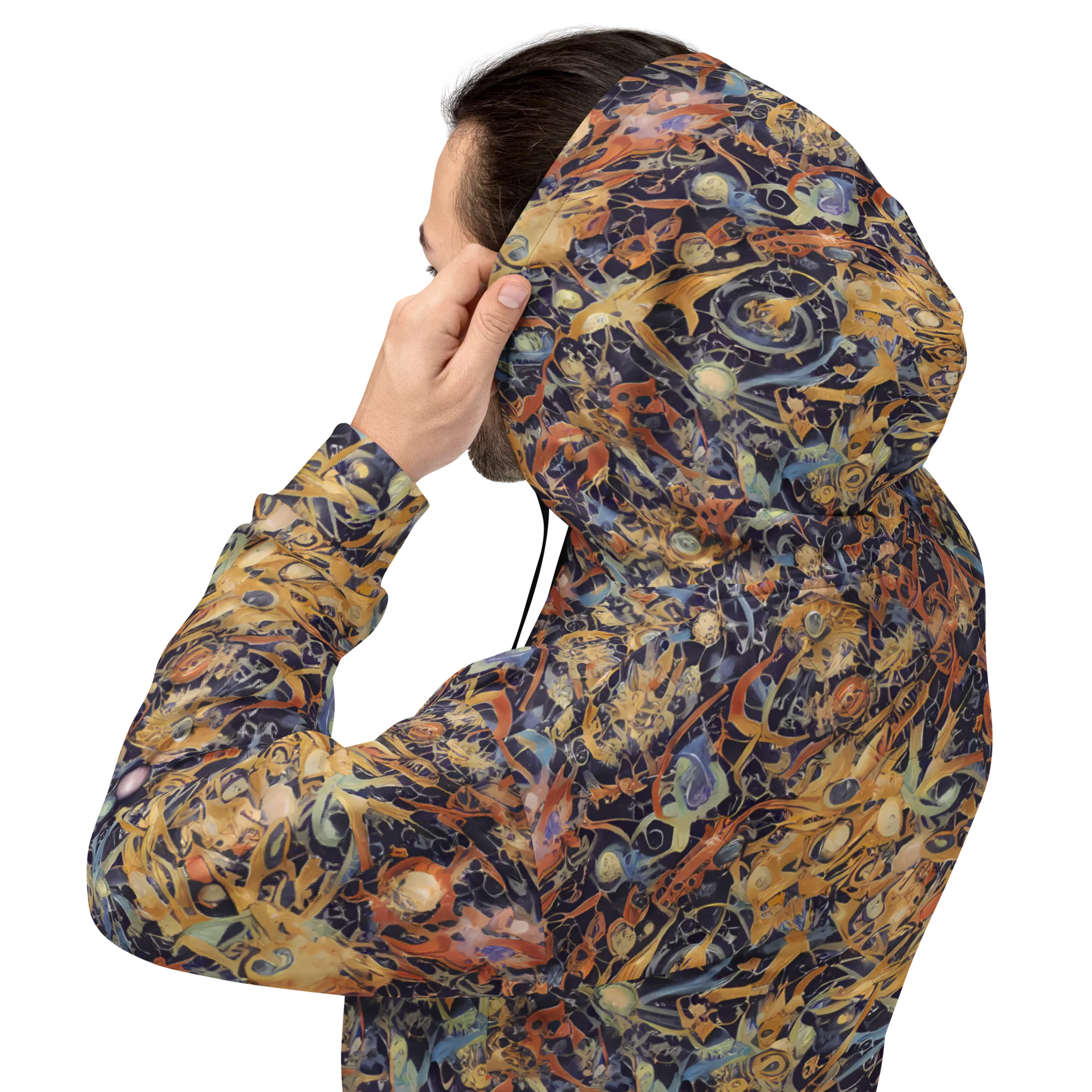 Quantum Symmetry on Hoodie — Back
